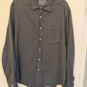 Hartford Men's Charcoal Button-Down Shirt